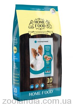 Home Food (Хом Фуд) - Сухой корм для взрослых собак мелких пород (форель/рис/овощи)
