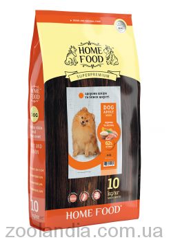 Home Food (Хом Фуд) - Сухой корм для взрослых собак мелких пород (индейка/лосось)