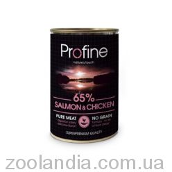 Profine (Профайн) Salmon and Chicken Консервы для собак с лососем и курицей