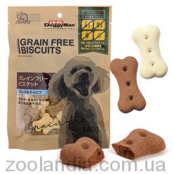 DoggyMan (ДоггиМен) Biscuits Milk&Carob – Шоколадное беззерновое печенье для собак и щенков