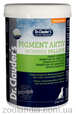 Dr.Clauder’s (Доктор Клаудер) Pigment Active Carrot Pellets Добавка для собак рыжего окраса