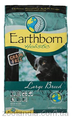 Earthborn Holistic Dog Large Breed - Корм для взрослых собак крупных пород (курица и белая рыба)