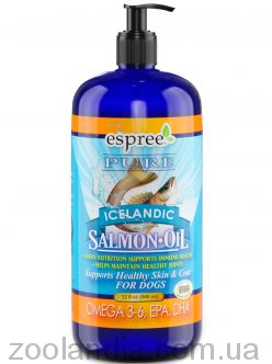 Espree (Эспри) Icelandic Salmon Oil - Кормовая добавка с маслом лосося для собак
