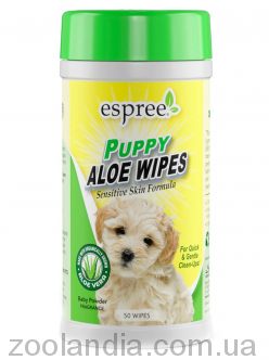 Espree (Еспрі) Puppy Wipes - Вологі серветки для очищення цуценят