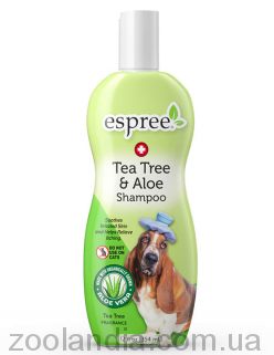 Espree (Эспри) Tea Tree & Aloe Shampoo - Терапевтический шампунь для собак