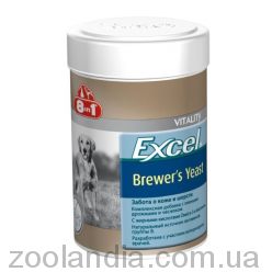 8in1 (8в1) Brewers Yeast Tablets with Garlic - пивные дрожжи для собак и котов