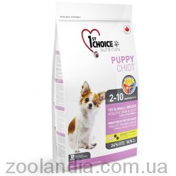 1st Choice (Фест Чойс) Puppy Toy and Small breed Lamb and Fish - корм для цуценят собак міні та малих порід (ягня та риба)