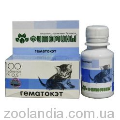 Фитомины ГематоКЭТ для котят
