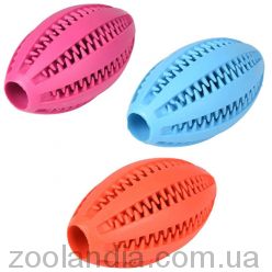 Flamingo (Фламинго) Dental Rugby Ball - Мяч резиновый игрушка для собак