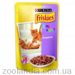 Friskies (Фрискис) консервы для котят с ягненком (пауч)