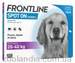 FrontLine (Фронтлайн) Spot On L (Фронтлайн) краплі для собак від 20 до 40 кг