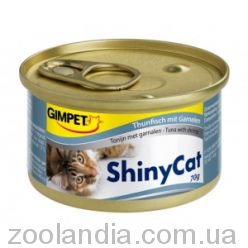 Gimpet (Джимпет) Shiny Cat, з тунцем та креветками