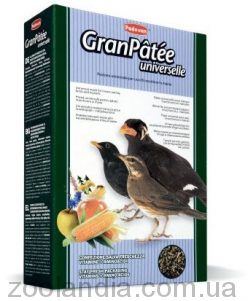 Padovan(Падован) Корм для насекомоядных и плодоядных птиц Granpatee universelle