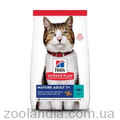 Hills ( Хилс ) Feline Mature Adult 7+ Tuna корм для кошек старше 7 лет с тунцом