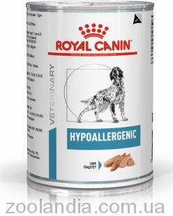 Royal Canin (Роял Канін) Hypoallergenic - Лікувальні гіпоалергенні консерви для собак