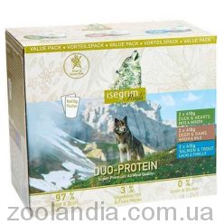 Isegrim (Изегрим) Pouch Roots Multipack II Duoprotein– Консервированный корм для взрослых собак, набор дуопротеиновый