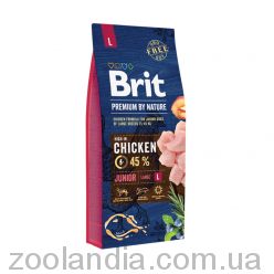 Brit Premium (Брит Преміум) Dog Junior L - Корм для цуценят та молодих собак великих порід