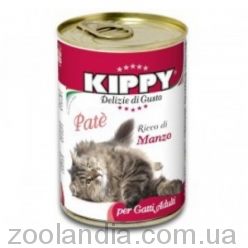 Консерви (Кіпі) Kippy Cat паштет з яловичиною