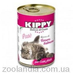Консервы (Киппи) Kippy Cat паштет с лососем