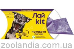 Лайkit (Лайкит) Пакеты для уборки за животными, 20 шт