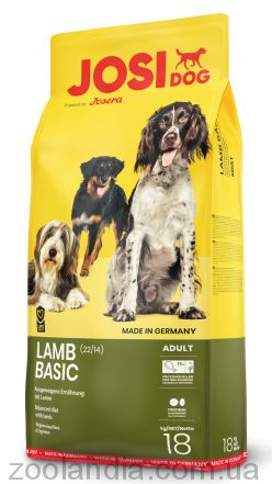 JosiDog (ДжосиДог) Lamb Basic - Корм для взрослых собак с ягненком