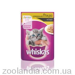 Whiskas для котят курица в соусе