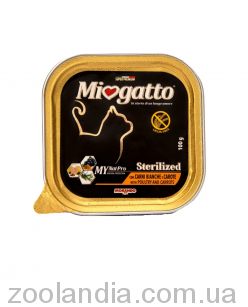 Morando (Морандо) Miogatto Sterilized Pultry and Carrots - для взрослых стерилизованных котов и кошек с курицей и морковью