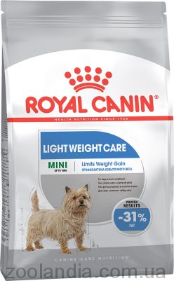 Royal Canin (Роял Канин) Mini Light Weight Care - корм для собак малых пород с избыточным весом