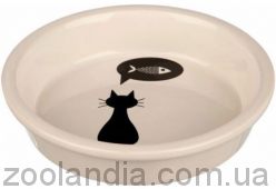 Trixie (Трикси) 24499 Миска керамическая для котов и кошек 0,25 л / 13 см