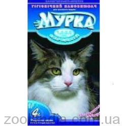 Наполнитель для кошачьих туалетов  Мурка№3 (синяя) средний с ароматом лаванды