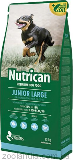 Nutrican (Нутрікан) Junior Large - Корм для цуценят великих порід