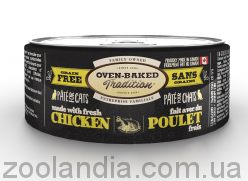 Oven-Baked (Овен Бекет) Tradition влажный корм для кошек из свежего мяса курицы