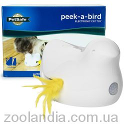 PetSafe (ПетСейф) Peek-a-Bird Electronic Cat Toy - Интерактивная игрушка «Птичка» для котов