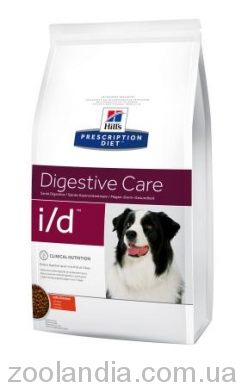 Hills (Хилс) Prescription Diet i/d Digestive Care - лечебный корм для собак при заболеваниях ЖКТ, панкреатите