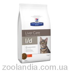 Hills ( Хилс ) PD Feline l/d Liver Care - корм для кошек при заболеваниях печени, с курицей