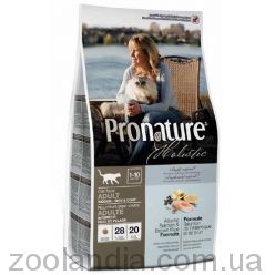 Pronature Holistic (Пронатюр Холістик) Atlantic Salmon&Brown Rice - Атлантичний лосось / Коричневий Рис - корм для котів