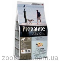 Pronature Holistic (Пронатюр Холистик) Atlantic Salmon & Brown Rice - Корм для собак для здоровья кожи и шерсти (атлантический лосось/коричневый рис)