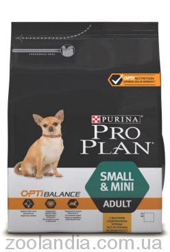 Purina Pro Plan (Про план) ADULT SMALL and MINI Optibalance - корм для взрослых собак мелких пород