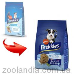 Brekkies (Брекіс) Excel Dog Junior - Корм для цуценят та молодих собак з кальцієм та вітамінами (курка)