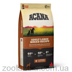 Acana (Акана) Recipe Adult Large Breed – корм для дорослих собак великих порід
