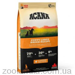 Acana (Акана) Recipe Puppy Large Breed - корм для цуценят великих порід