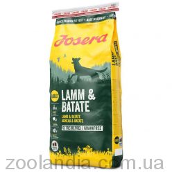 Josera (Йозера) Lamm&Batate – Сухий беззерновий корм для собак (ягня та батат)