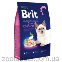 Brit Premium (Брит Премиум) by Nature Cat Adult Chicken - Сухой корм с курицей для взрослых котов всех пород