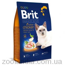 Brit Premium (Брит Премиум) by Nature Cat Indoor Chicken - Сухой корм с курицей для взрослых котов живущих в помещении