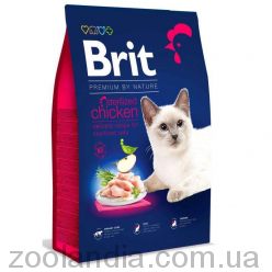 Brit Premium (Брит Премиум) by Nature Cat Sterilized Chicken - Сухой корм с курицей для взрослых стерилизованных котов