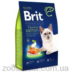 Brit Premium (Брит Премиум) by Nature Cat Sterilized Salmon - Сухой корм с лососем для взрослых стерилизованных котов