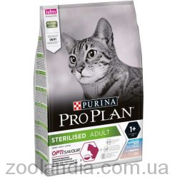 Purina Pro Plan (Про План) Sterilised Adult Cod & Trout - Сухий корм з тріскою та фореллю для стерилізованих дорослих котів