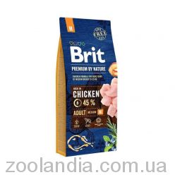 Brit Premium (Брит Премиум) Dog Adult M - Корм для взрослых собак средних пород