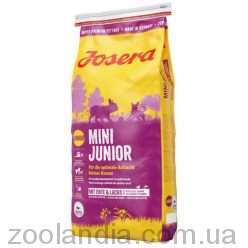Josera (Йозера) Mini Junior - Корм для цуценят дрібних порід (качка лосось)
