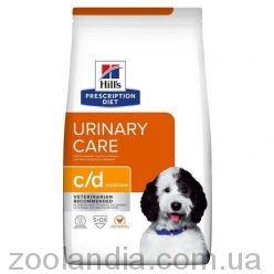 Hills (Хилс) Prescription Diet Canine c/d Multicare Urinary Care - лечебный корм для собак при мочекаменной болезни